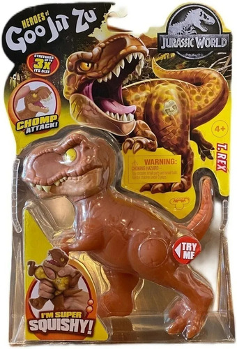 Goo Jit Zu Figura Flexible Stretchy Jurassic World T-rex