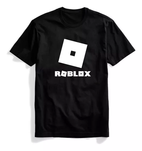 Camiseta Logo Roblox Jogo Online Gamer Adulto Infantil