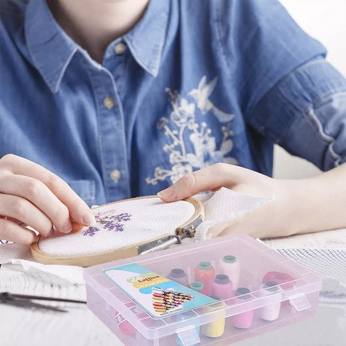 A Contenedor Organizador De Hilo De Coser Para El Hogar, 2