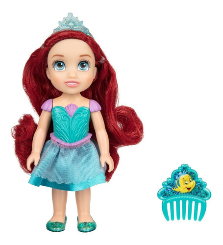 Muñeca Disney Princesa Mini 15cm Ariel Sirenita