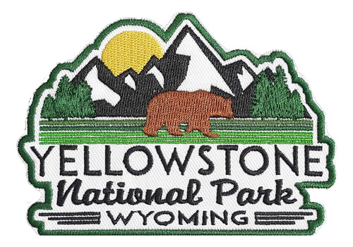 Parche De Parque Nacional Yellowstone Coser O Planchar ...