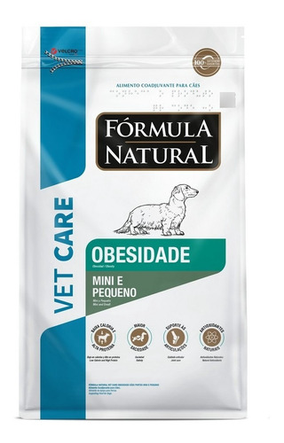 Ração Cães Mini Vet Care Obesidade 10,1kg Fórmula Natural
