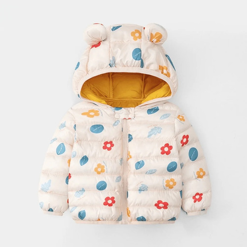 Chaqueta Parka Con Capucha Niño Y Niña