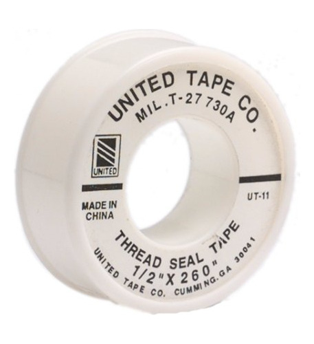 United Tape Ut11 Cinta Selladora De Teflón 12 X 260