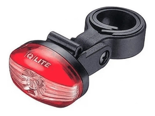 Luz Traseira Para Bike Vista Light Q-lite Ql-221-2 Preto