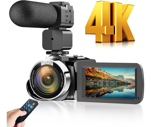 4k Camcorder Video Camera, 48mp Digital Video Camera For ...
