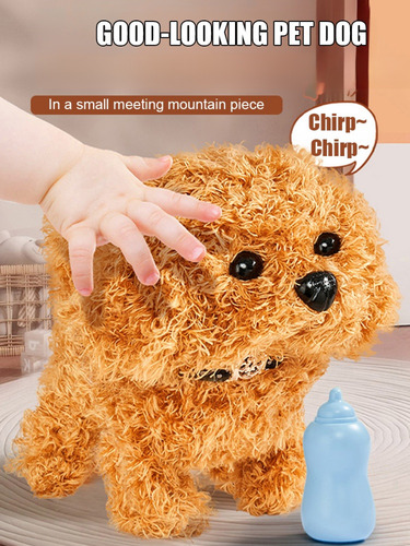 Puppy Toys Plush It's A Tail, Delicada Y Densa, Divertida