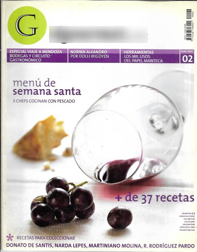 Revista G: Elgourmet Nº 2 - Marzo 2005