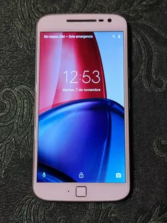 Celular Moto G4 Plus 4gb Ram 64gb Blanco C/accesorios