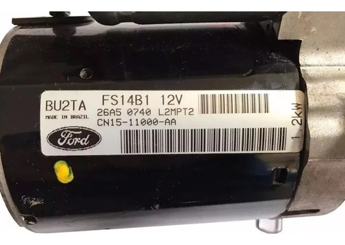 Motor Arranque Ford Ecosport 2013/2017 2.0 Caja Manual Orig.