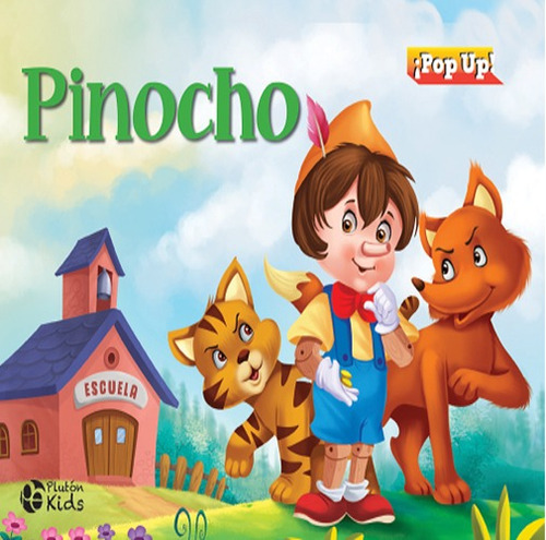 Pinocho Cuento Clásico Pop Up - Plutón Kids Tapa Dura