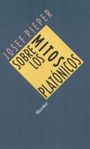 Libro Sobre Los Mitos Platónicos