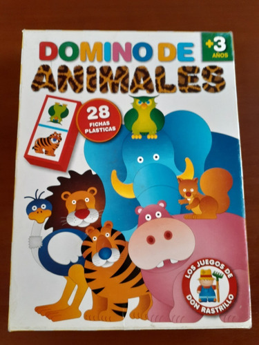 Domino De Animales + 3 Años Los Juegos De Don Rastrillo