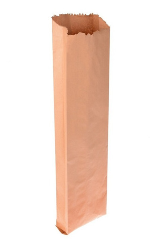 Bolsa Factura Papel Kraft Baguette Simple (9*48cm) X 1000 U