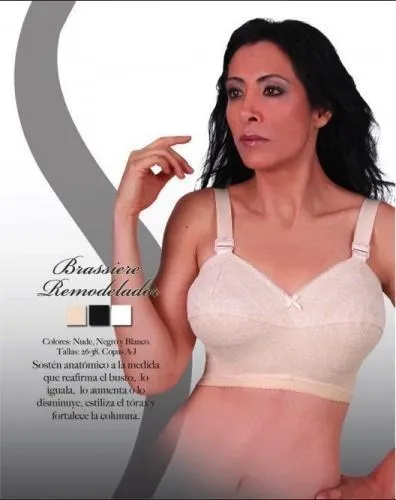 Bra Remodelador Para Busto Pesado Copa E J 3pz