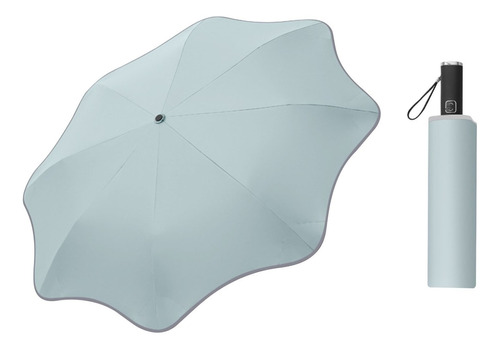Paraguas Automático Plegable Anti-uv De Bt Creative 8 Costil 