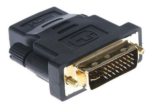 Adaptador Conector Dvi-d Macho A Hdmi Hembra Fullhd Video Tv