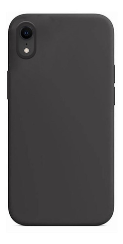 Protector  Para iPhone XR  De Silicona Negro