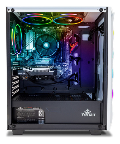 Gabinete Yeyian Abyss 2500 Midi-tower Atx/micro-atx/mini-itx Blanco