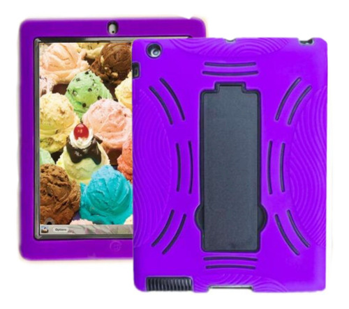 Funda Para iPad Generacion Modelo Resistente Golpe Silicona