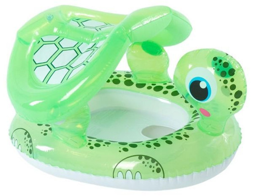 Bestway Baby Boat Tortuga Inflable Techo Proteccion Uv 34094