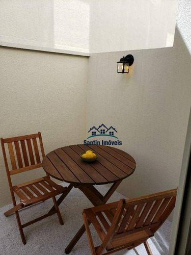 Imagem 8 de 20 de Sobrado Com 02 Quartos ( Sendo02 Suítes Uma Master) Todo Mobiliado E Decorado ,02 Vagas De Garagem À Venda, 103 M² - Saúde - São Paulo/sp - So0439