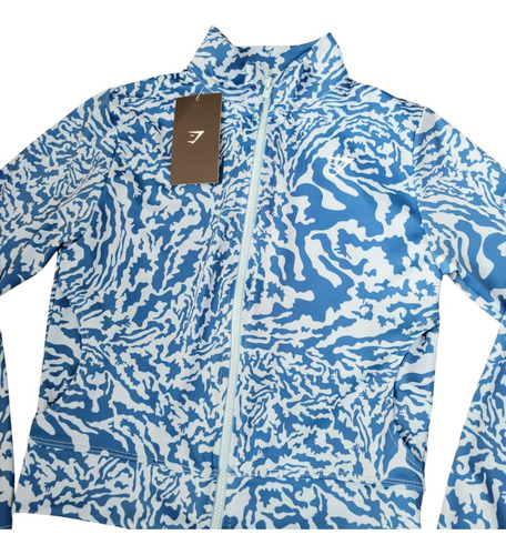 Sudadera Cierre Deportiva Dama Safari Inspo Gym Sharkk Negro