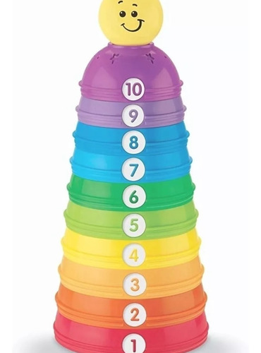 Juego De Tazas Apilables Stack & Roll Cups Fisher Price 16vr