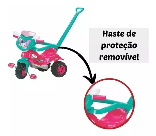 Motoca Infantil Menina Velotrol