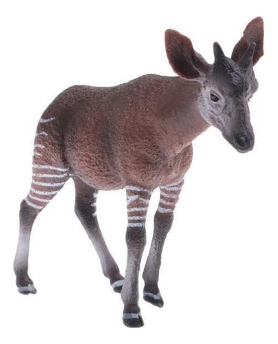 2 Figuras Realistas De Animales Salvajes De Okapi, Modelo