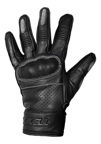 Imagem 2 de 10 de Luva Texx Liberty Cano Curto Couro Moto Motoqueiro Custom