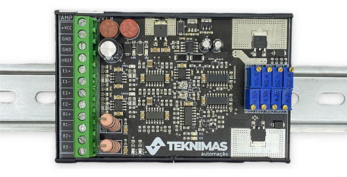 Amplificador Proporc Duplo P/ Valvula Hidraúlica Amptek-sox2