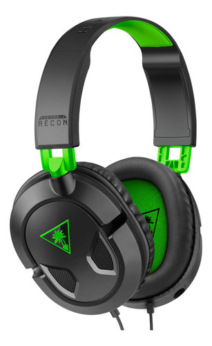 Audífonos Turtle Beach Earforce Recon 50x Ps4/pc Negro/verde