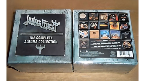Caja de CD de Judas Priest, colección completa, 19 CD sellados