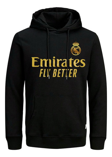 Buzo Chompa Hoodies Real Madrid 100% Algodon Perchado 