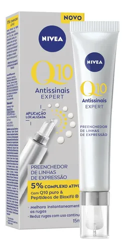Nivea Preenchedor de Linhas Q10 Expert Antissinais 15ml, Melhora e Reduz Rugas, Aparência Mais Jovem, Cuidado Facial - Miniatura 2