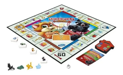 Juego de mesa Monopoly junior Banco electr nico Hasbro E1842