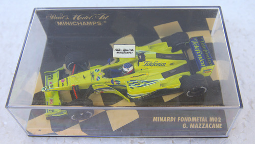 Minardi Fondmetal M02-gaston Mazzacane-2000-1/43-nuevo-#21