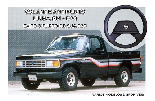 Imagem 2 de 4 de Volante Antifurto D20 Todas Pronta Entrega !direto Fabrica!
