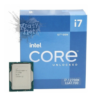 Procesador Intel Core I7 12700k 5.0 Ghz 12th Gen 12 Nucleos