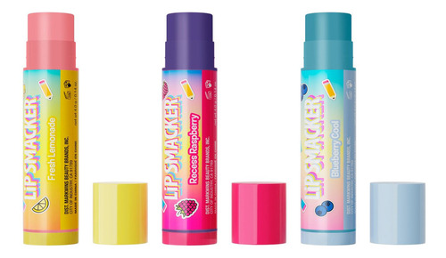 Balsamos Lip Smacker Caja 3 Lápiz Escolar Back To School