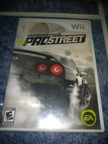 Nintendo Wii Wiiu Vídeo Juego Need For Speed Pro Street
