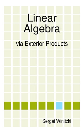 Libro Linear Algebra Via Exterior Products - Winitzki, Se...