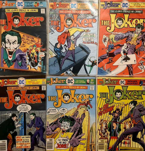 The Joker 6 Numeros (comic De 1975 Original Inglés)