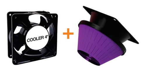 Imagen 1 de 6 de Filtro Olor Carbon Act 4 Incluye Carbon Y Cooler 4