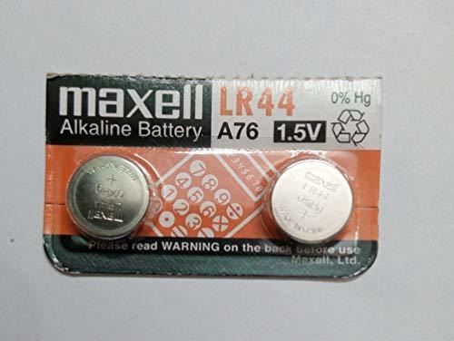 Maxell Lr44 Alcalina Batería De 1,5 V, 2-pack.