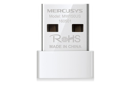 Placa De Red Wifi Usb Nano Mercusys Mw150us Adaptador