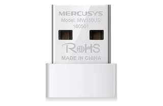 PLACA DE RED WIFI USB NANO MERCUSYS MW150US ADAPTADOR