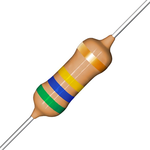 Resistor 560k Cr25 1/4w 5% - Pacote Com 100 Peças