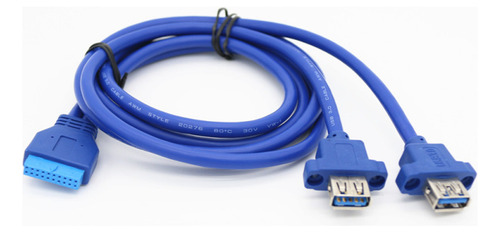 Dual 2 Puertos Usb3.0 Usb 3.0 A Macho A Placa Madre Mainboar